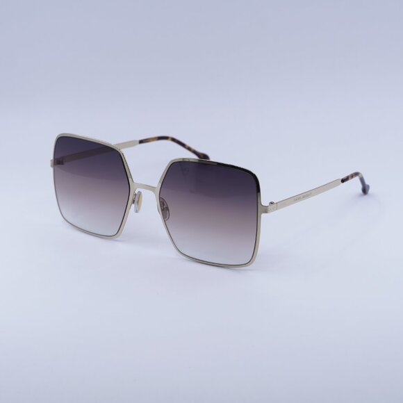 🕶️New Isabel Marant IM 0102/S 001Q PR Sunglasses - Gold Frame, Brown Lenses - Picture 4 of 11